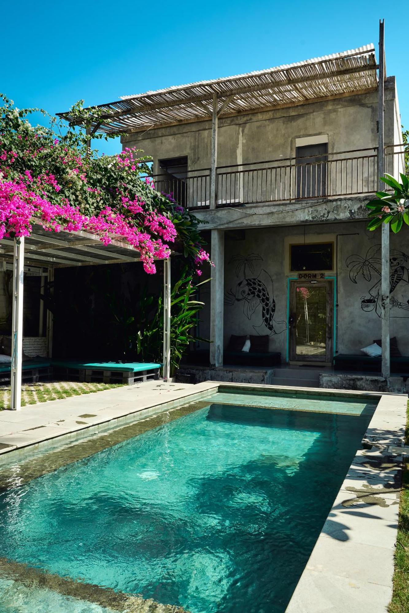 Lotide Surf Camps Lombok Hostel Kuta  Luaran gambar